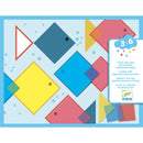 Stickere Repozitionabile, Patrate Magice Djeco