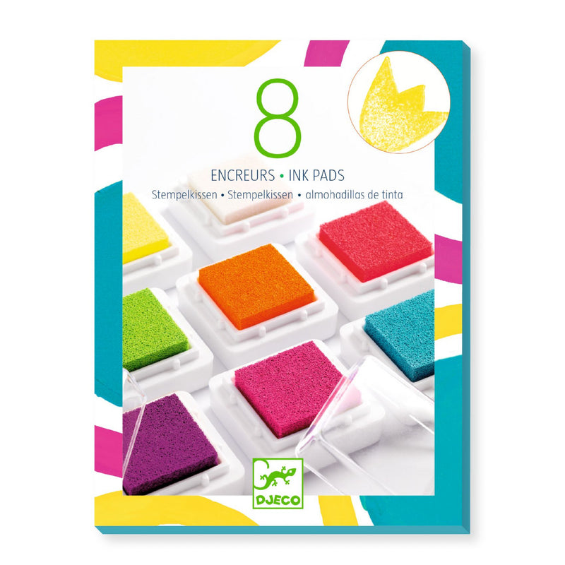 Tusiere Colorate Pentru Stampile, Djeco